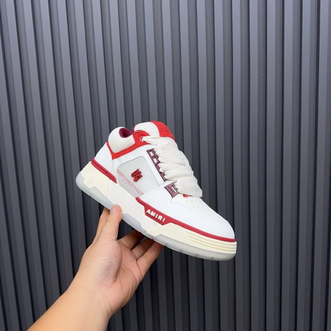 Men's shoes 💰660💰 AMIRI AMIRI trendy brand hot sale 🔥 Available all year round, couples 💑 Official website synchronization Imported fabrics 1⃣️ vs 1⃣️ replica, original factory special original sole, 35-45 (45. non-refundable)